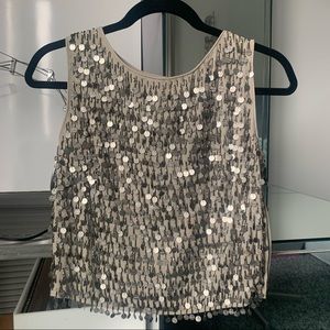 Sequin Topshop Top